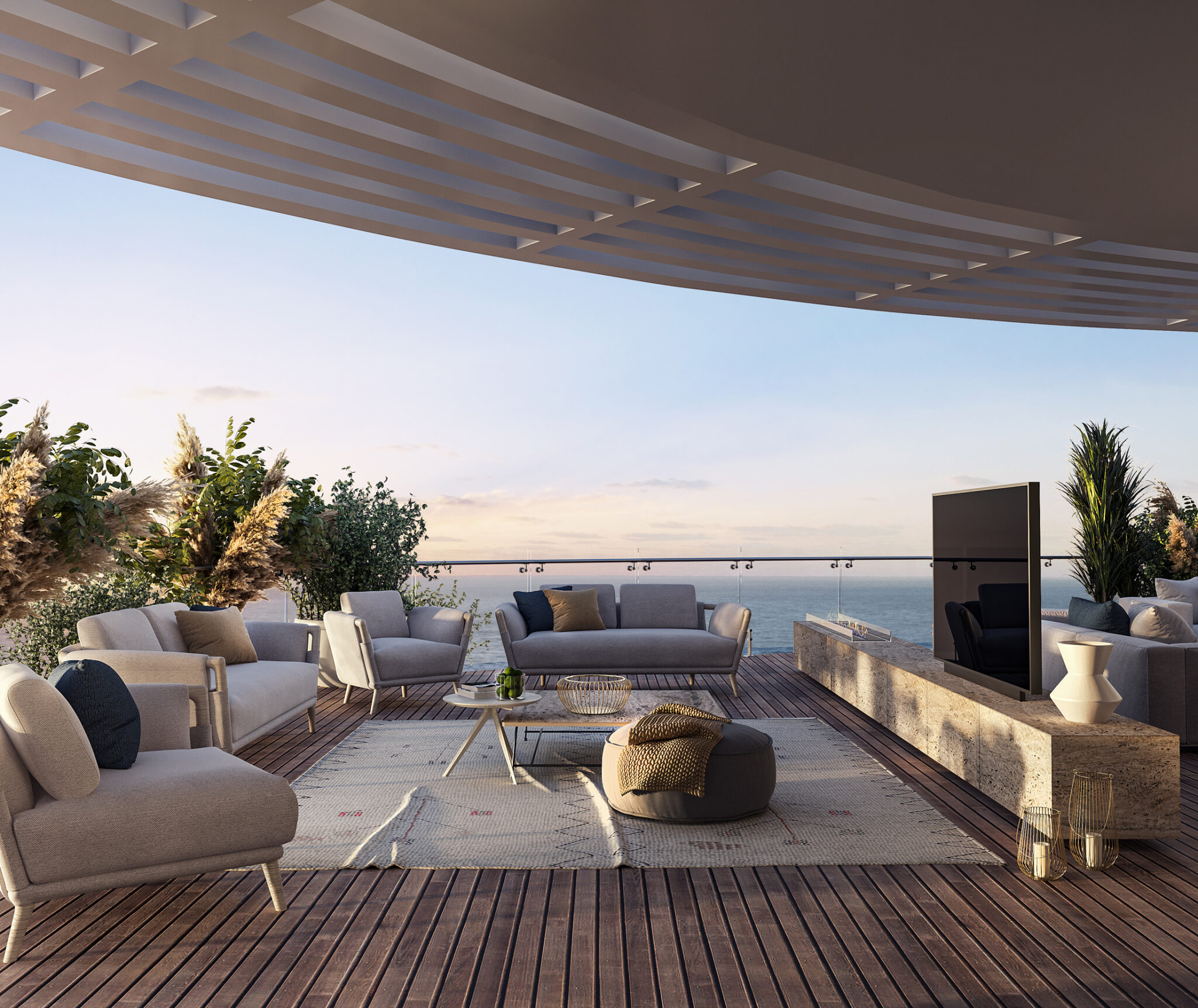 View of Penthouse Brickell, Miami, Florida USA - MATTEO NUNZIATI