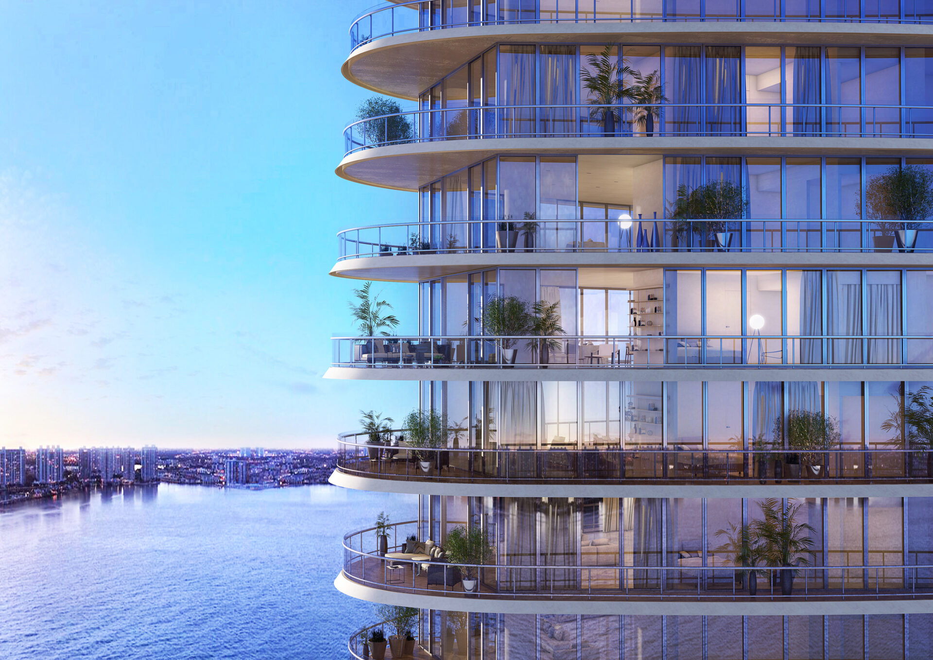 Penthouse Brickell, Miami, Florida USA - MATTEO NUNZIATI - Green Building Penthouses In Miami